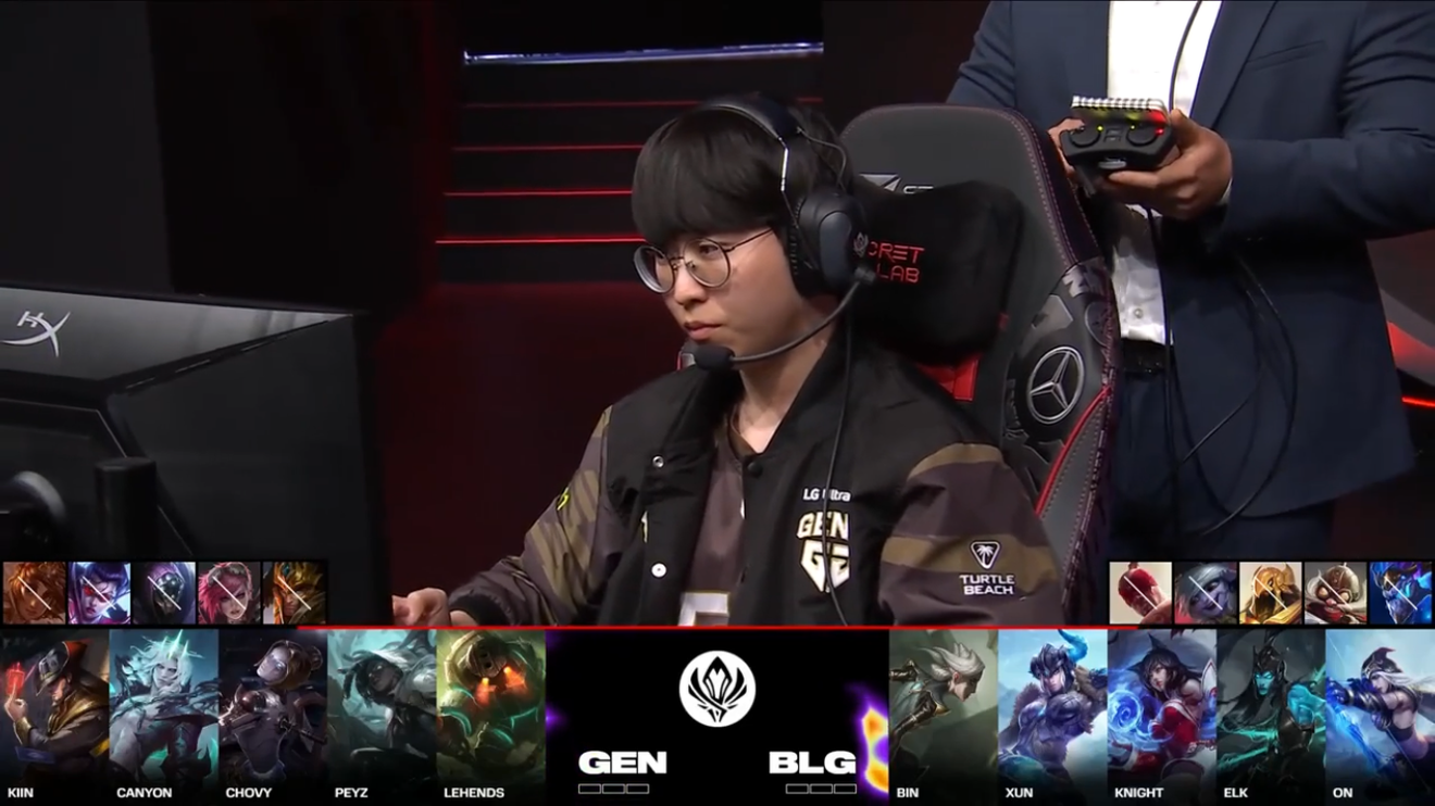 League of Legends MSI 2024 Bracket Stage Top 3 Round GEN.G vs BLG 3:1 Overwinning