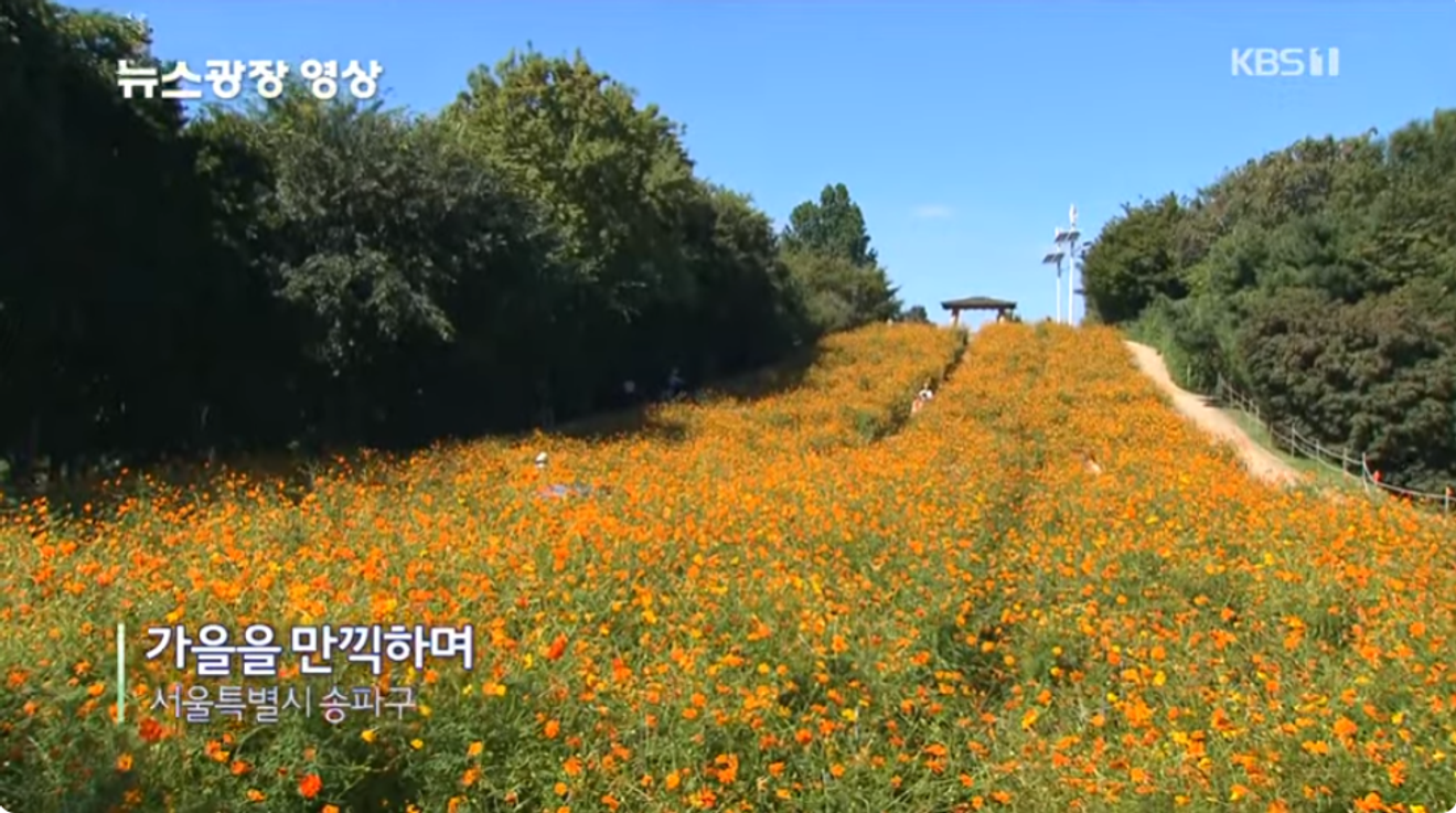 ¿Aún no has decidido a dónde viajar? KBS 뉴스광장 (KBS News Plaza), <숨은 여행 명소> (lugares ocultos para viajar) en 20 segundos - Semana del 1 de octubre