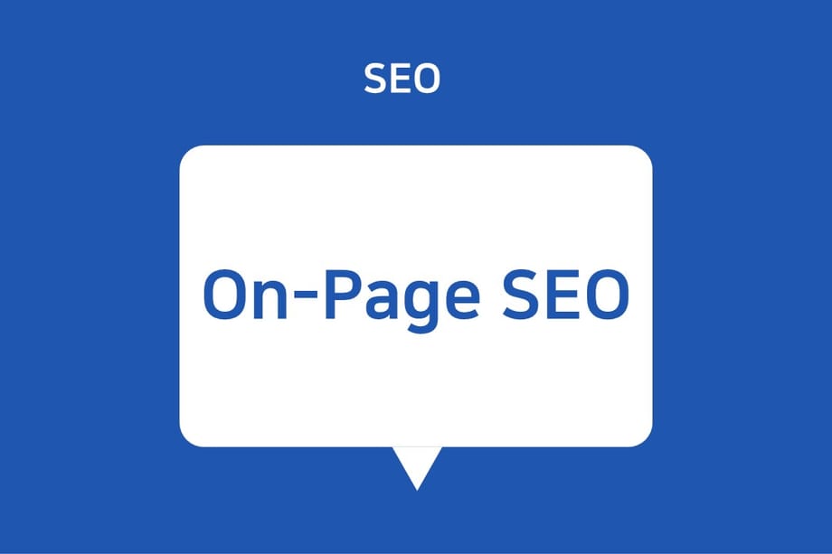 On-Page SEO लिखा हुआ चित्र