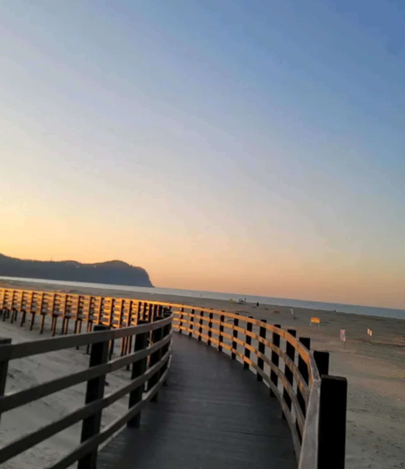 擁抱海景的散步，釜山多大浦海水浴場