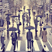Waarom gebruiken Japanners paraplu's met een vouwmechanisme niet zo vaak tijdens regen?