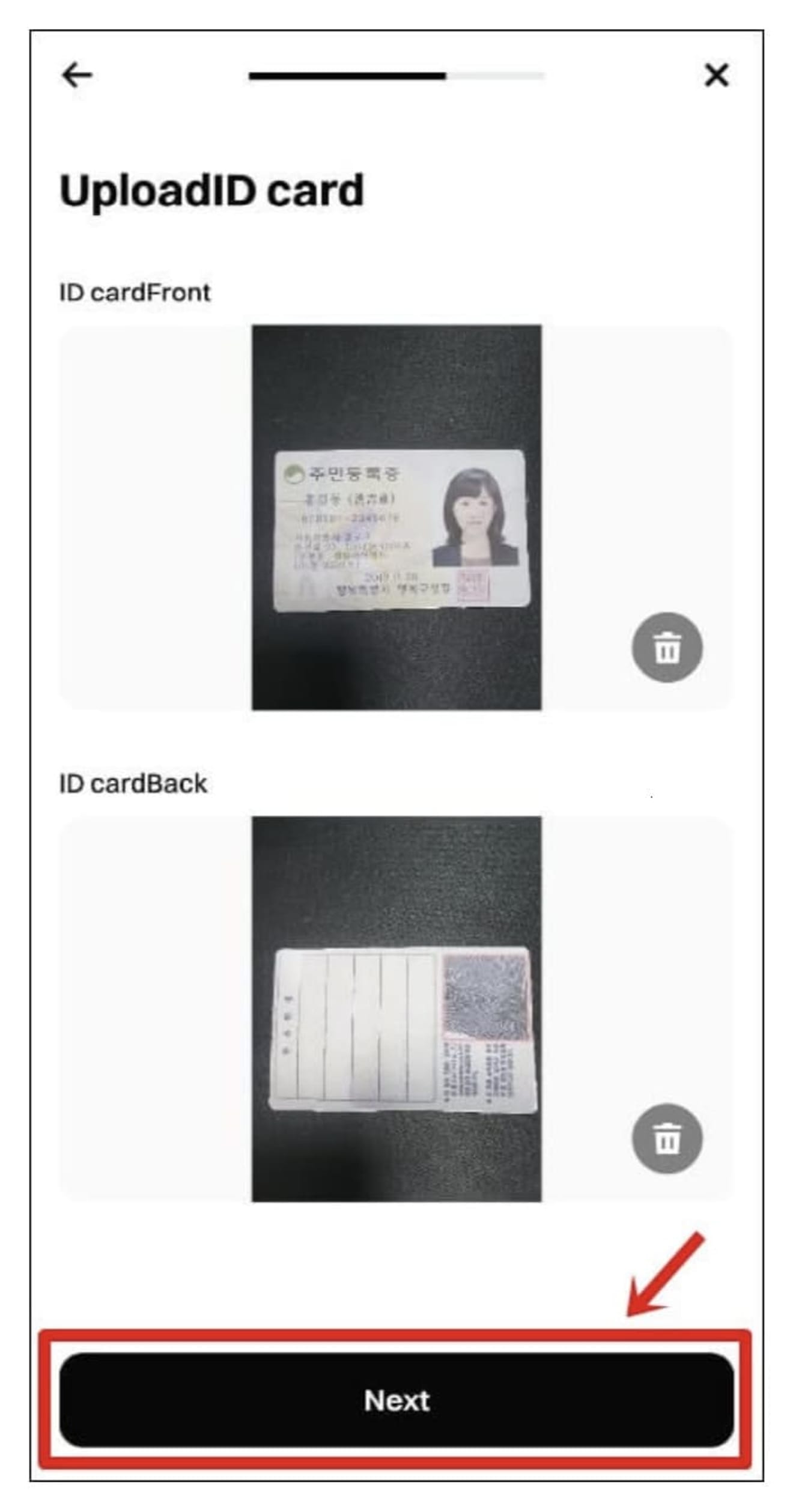 Bitget-KYC-vérification d'identité-méthode-7