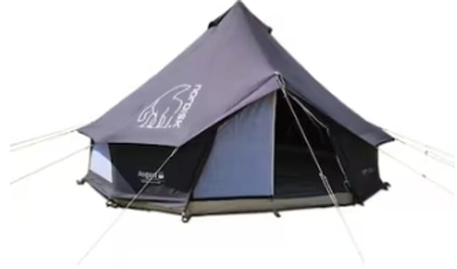 Barracas de Camping Nordisk Asgard 12.6 para viagens ao ar livre, camping familiar e com amigos, equipamentos e suprimentos de camping