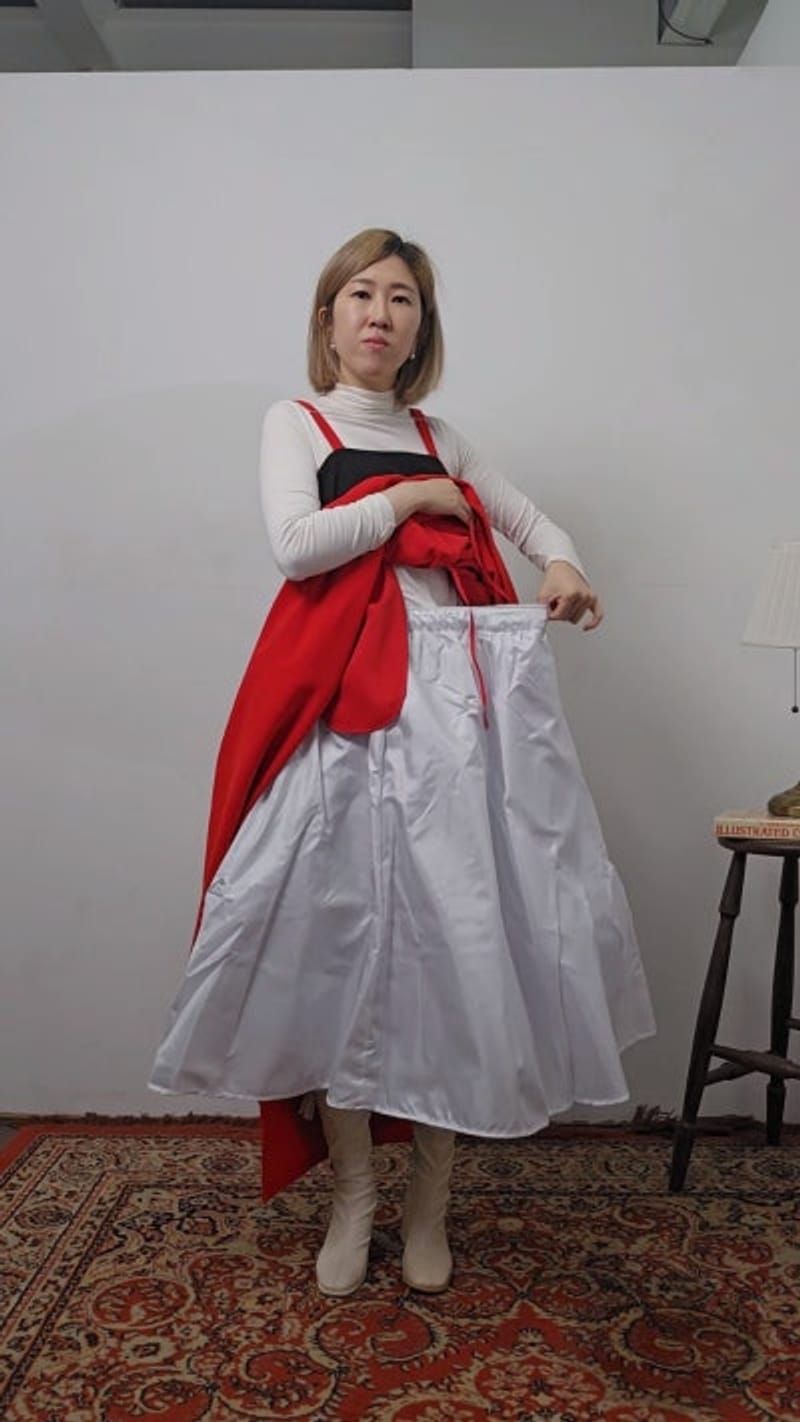 Secret to Achieving Full Skirt Volume with a Modern Hanbok Petticoat