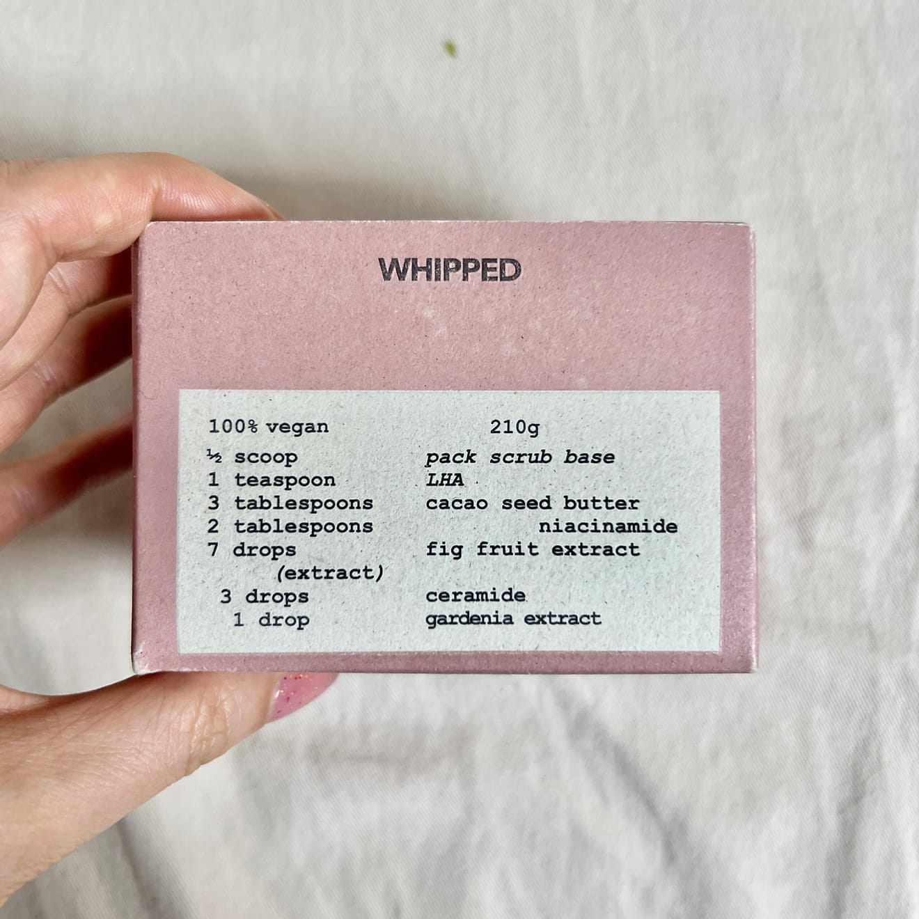 Waarom ik zo verliefd ben op de WHIPPED vijgen bodybutter uit Seongsu-dong