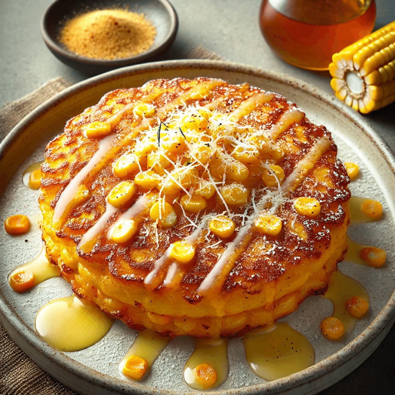 Recette de galette de maïs de Baek Jong-won : un en-cas croustillant, savoureux et sucré