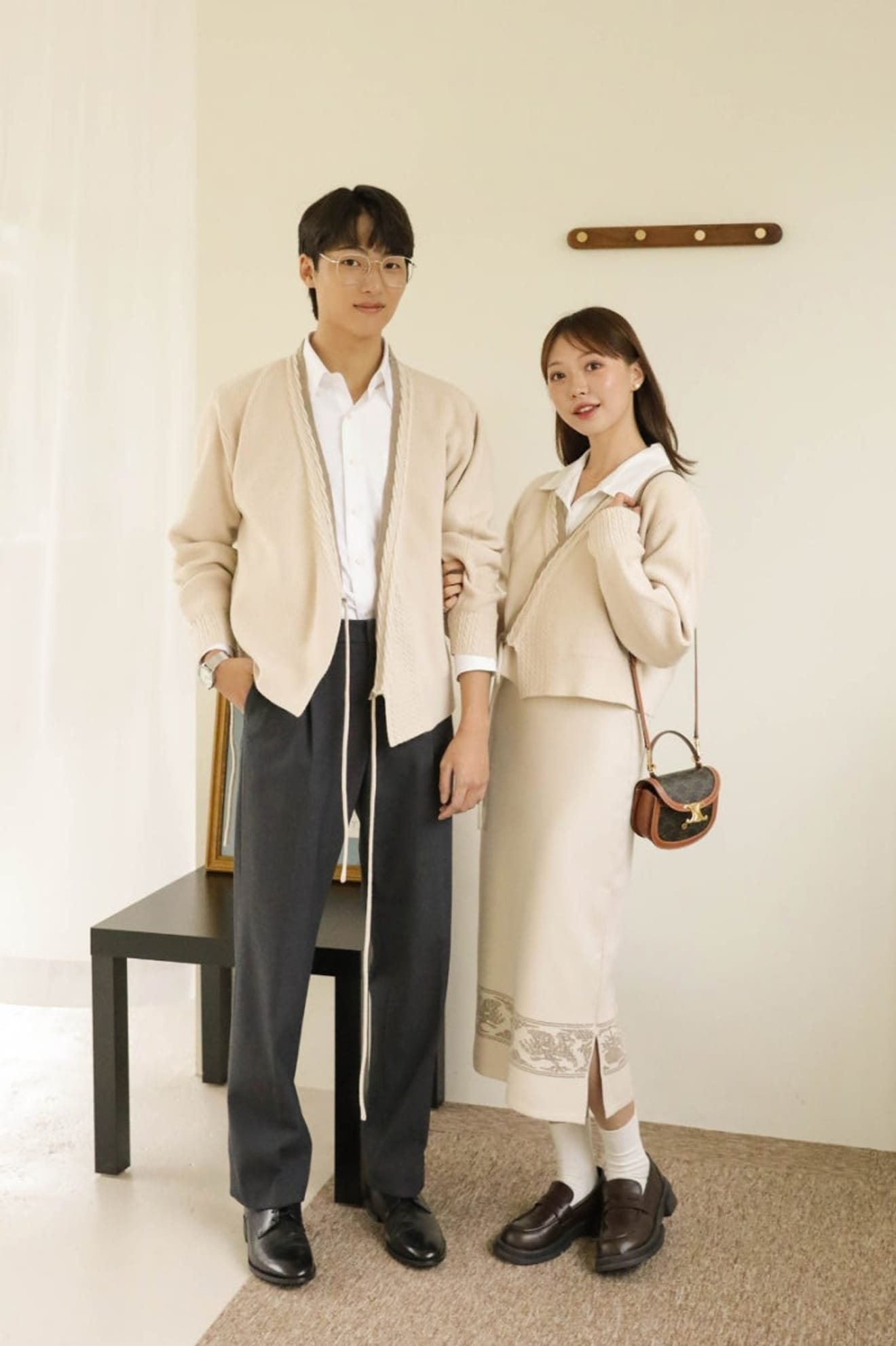 Áo cardigan kiểu Hanbok? Quá trình làm áo cardigan đôi, áo len