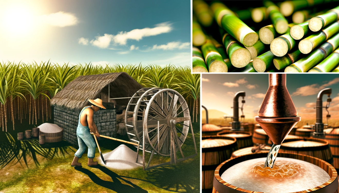 Quá trình sản xuất Rum