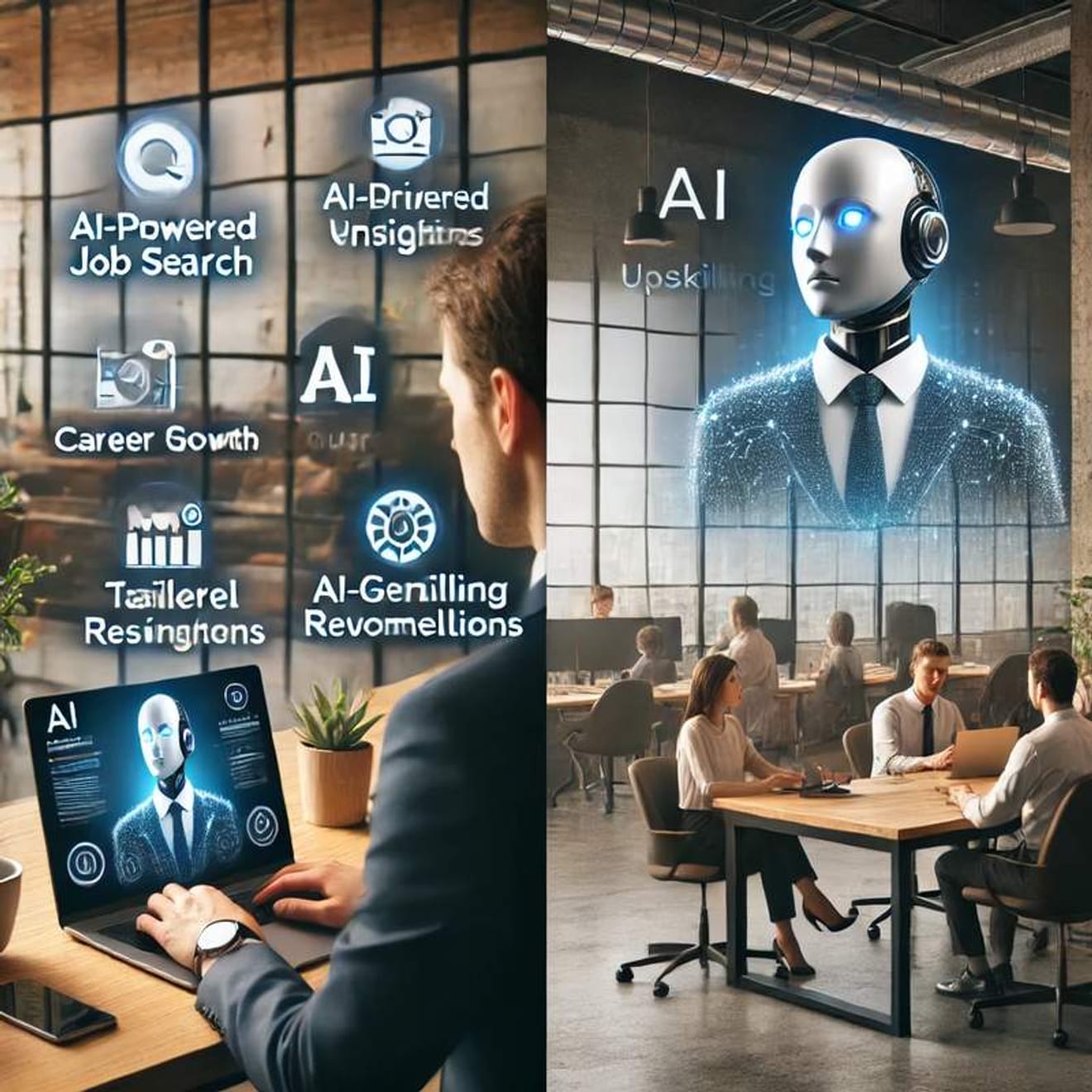 Il mercato del lavoro e le opportunità professionali del futuro trasformati dall'IA (Analisi delle tendenze più recenti)