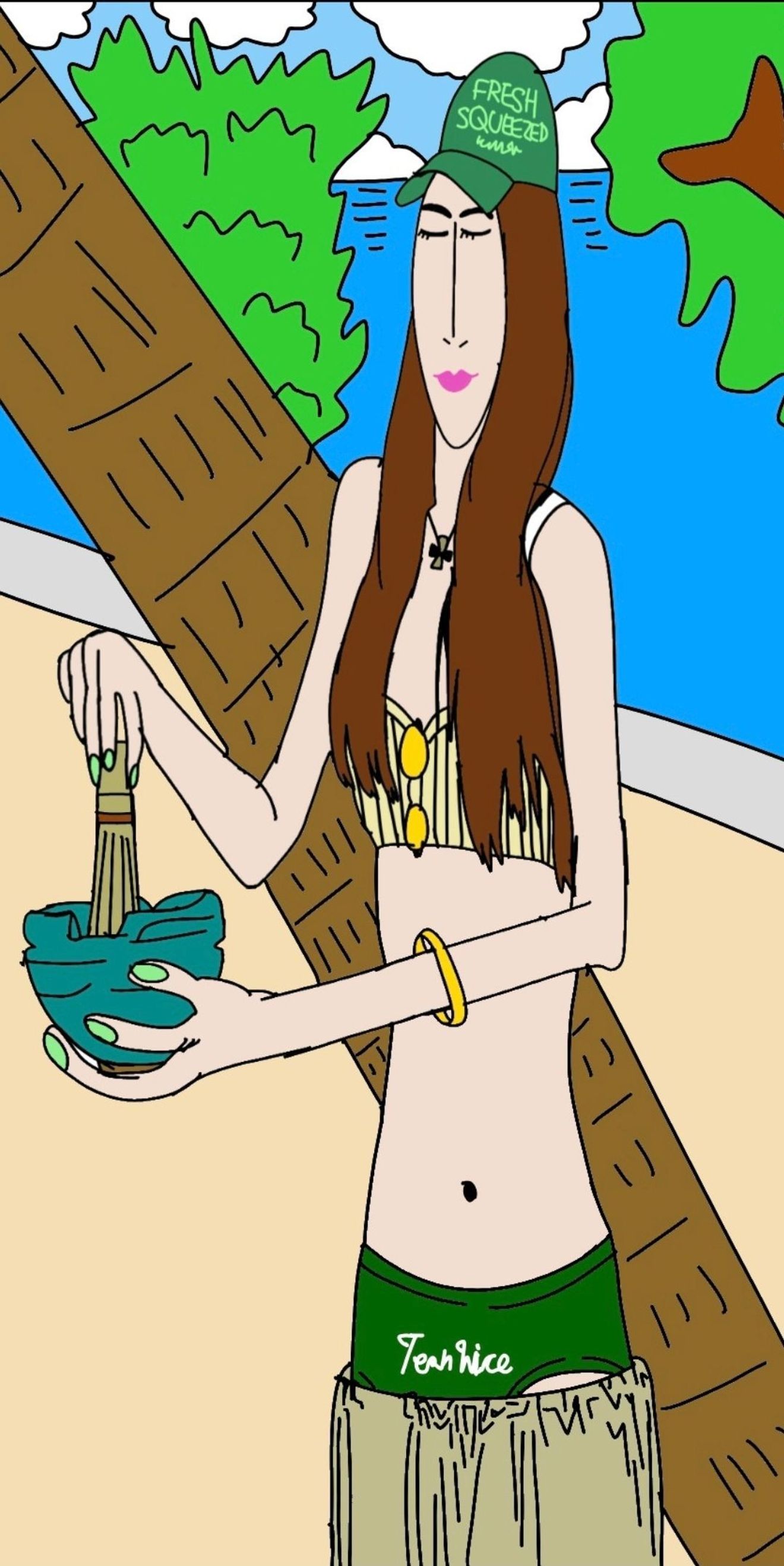 <DHC> Sahildeki bir kadın