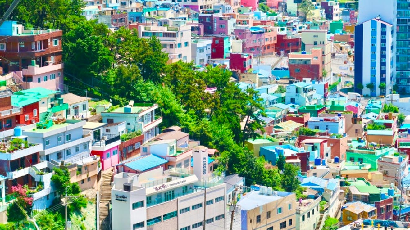 부산 여행 감천문화마을 어린왕자 포토존