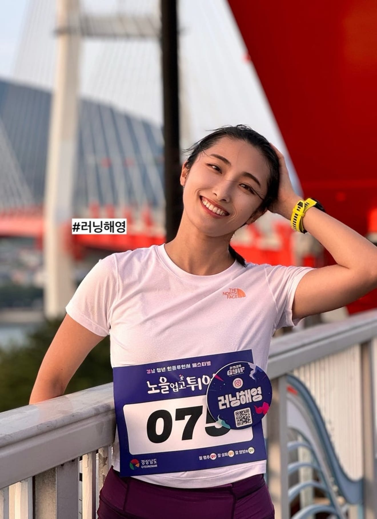 夕焼けと共に駆け抜ける3kmラン！慶南青年インフルエンサーフェスティバル