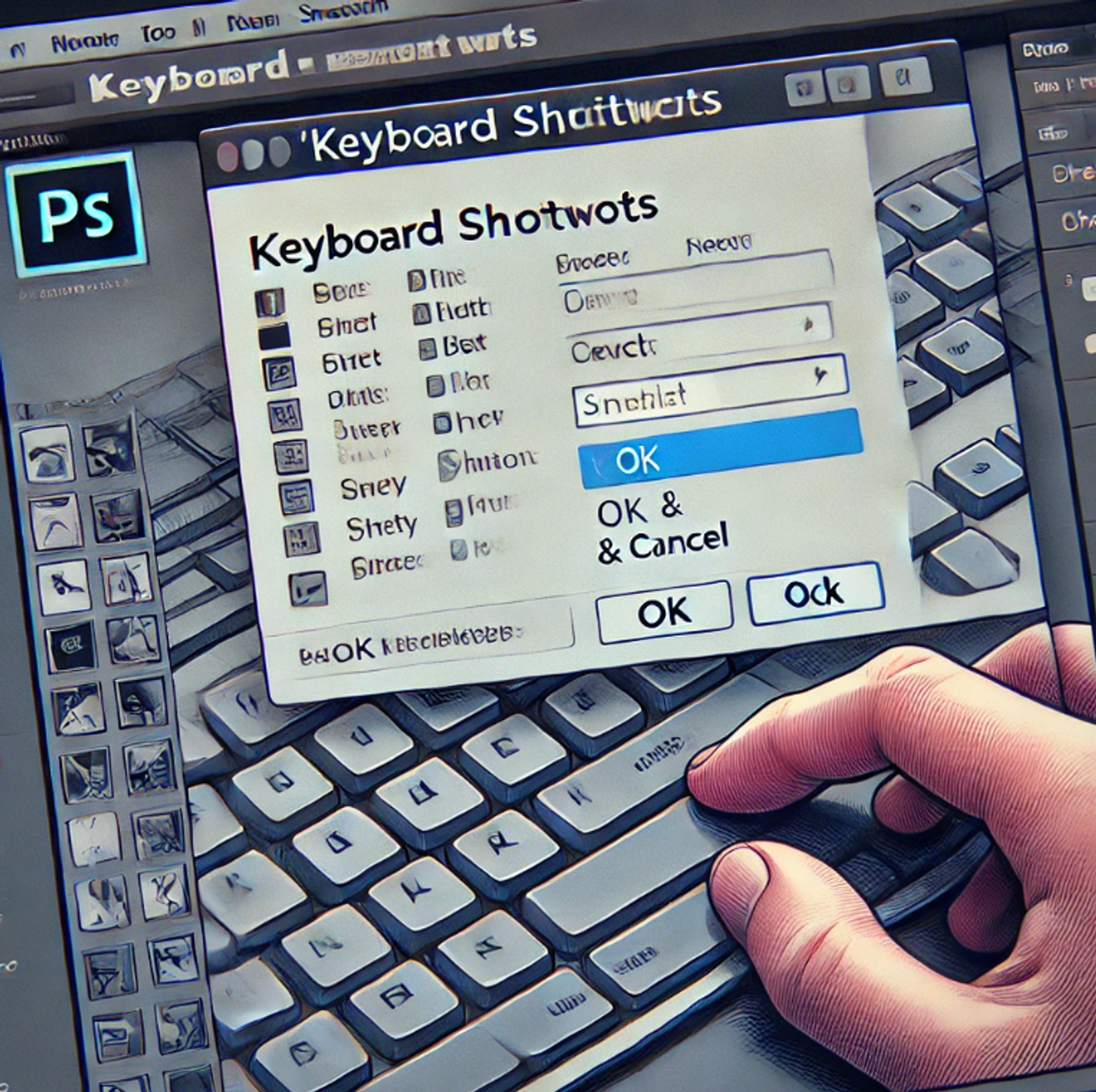 Photoshop-Tastaturkürzel ändern und zurücksetzen