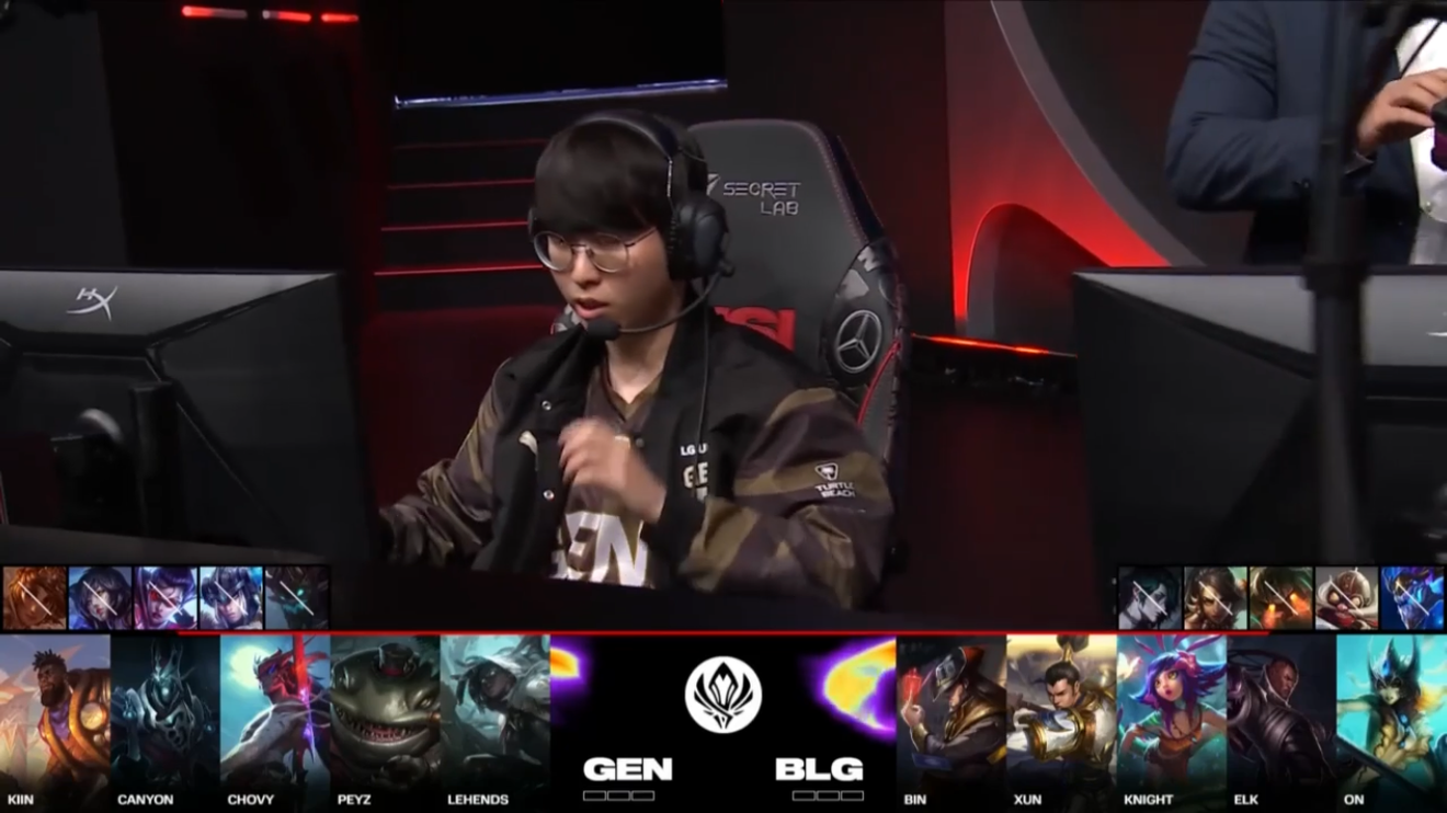 League of Legends MSI 2024 Bracket Stage Finals BLG vs GEN.G 1:3 Gen.G Victory and Championship
