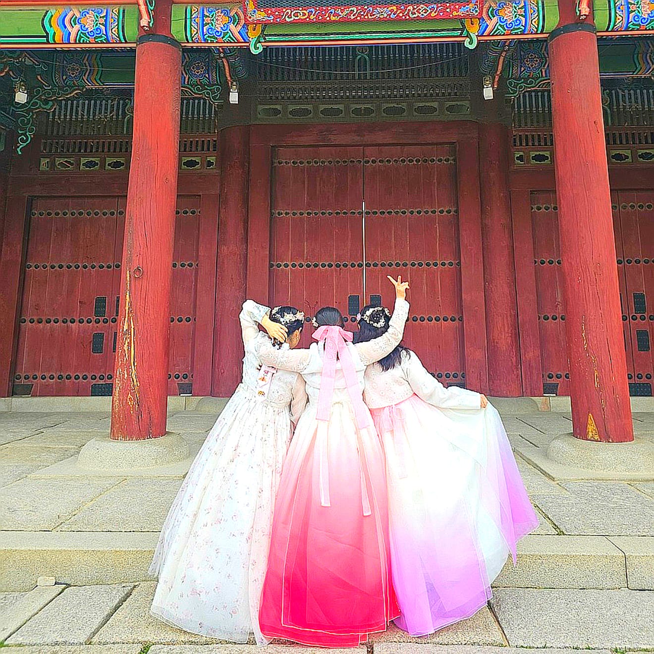 Location de Hanbok à Gyeongbokgung, Hanboknam Premium
