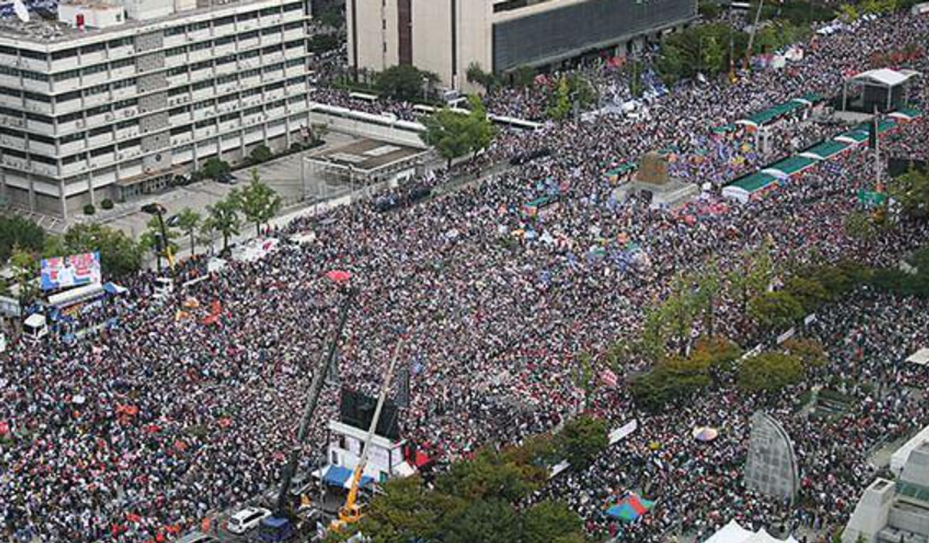 數十萬人參與的汝矣島、光化門集會和平落幕，感動外國人士