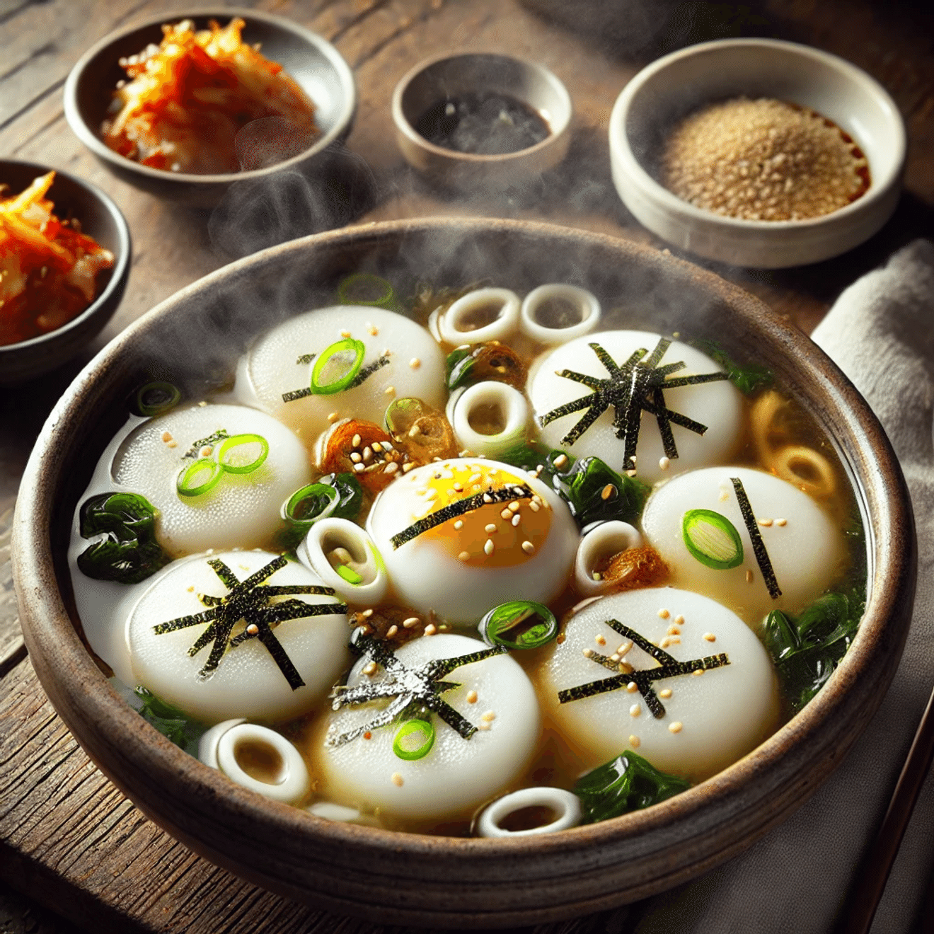 Recette de Tteokmanduguk de Baek Jong-won