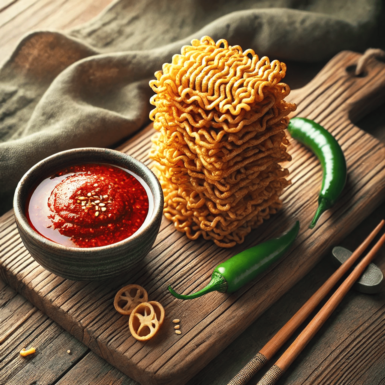 Back Jong-won's würzige Gochujang-Ramen-Chips: Einfaches koreanisches Snackrezept