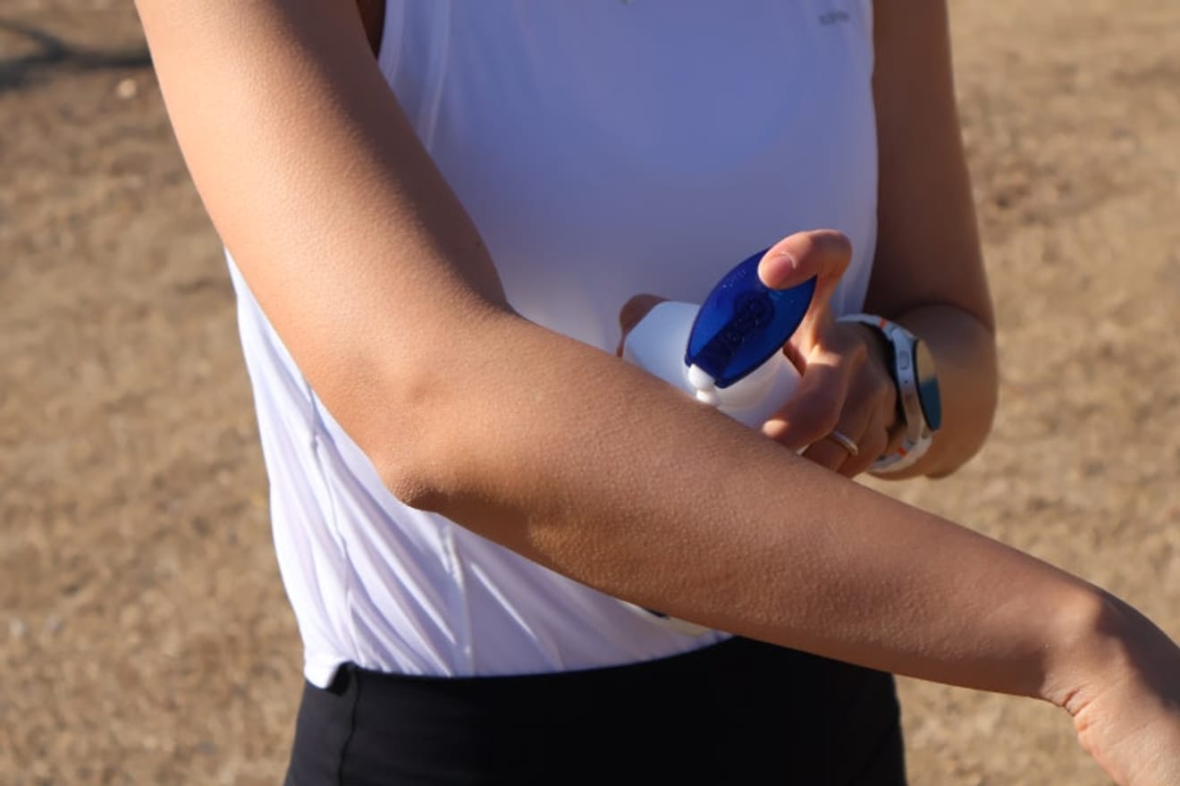 Loción corporal Vaseline Intensive Care recomendada después del ejercicio en Olive Young
