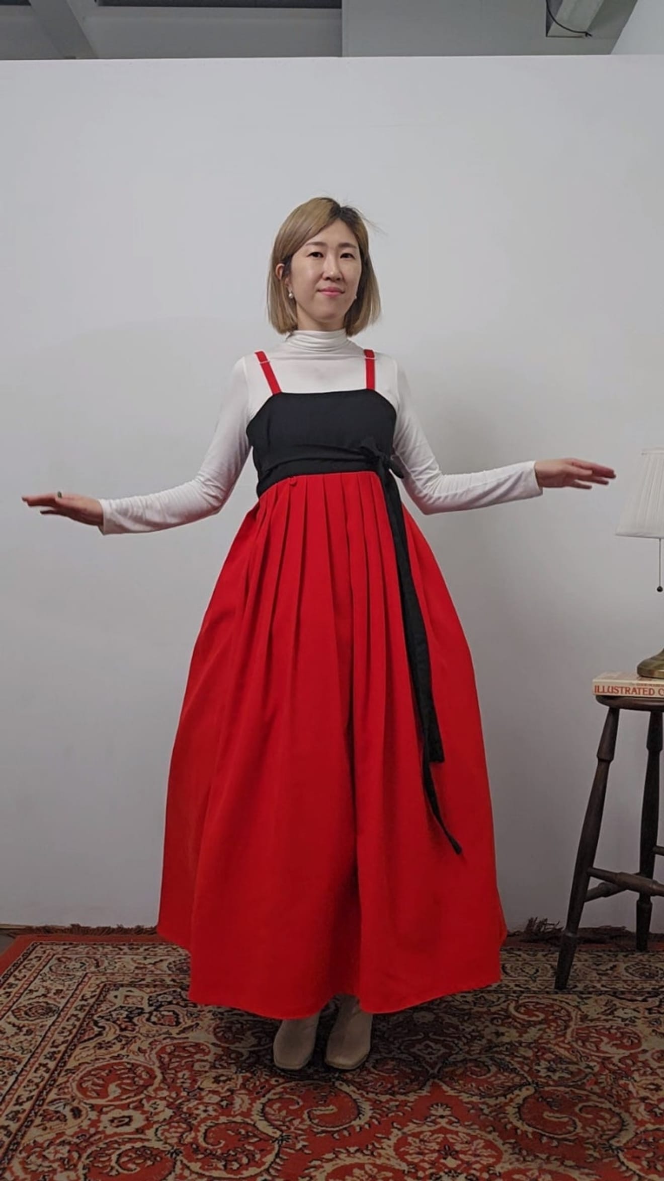 Secret to Achieving Full Skirt Volume with a Modern Hanbok Petticoat