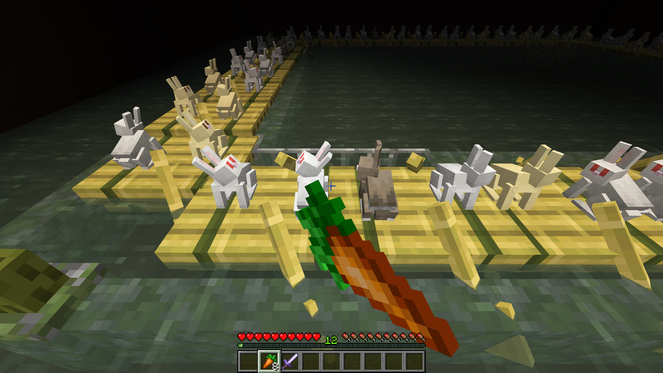 Minecraft Rabbit Farm