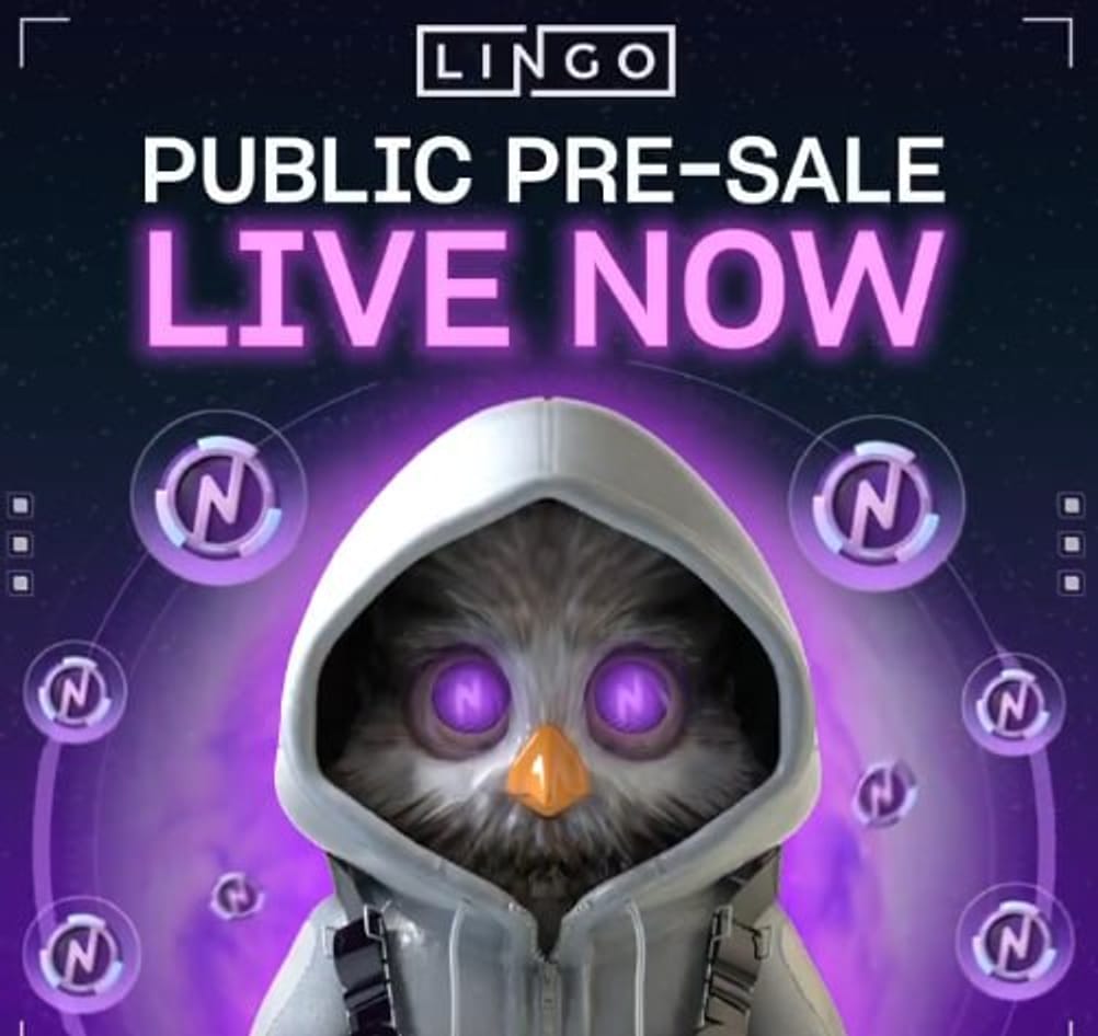 🌟[Binance、Google 團隊成員 RWA+遊戲 LINGO]，代幣預售 (比特幣/以太坊/NFT/空投)