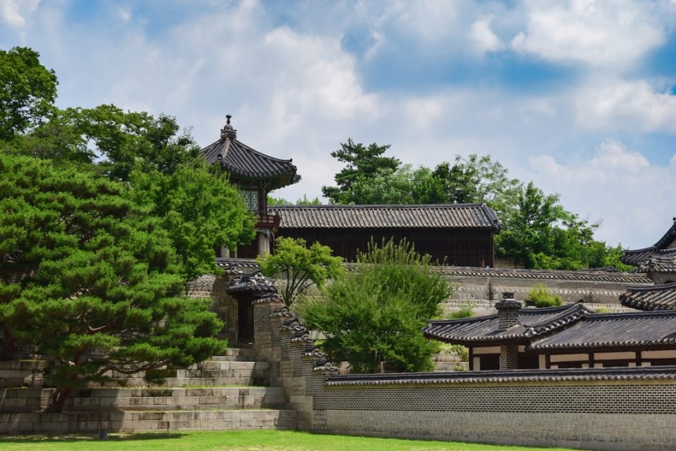 Site touristique de Séoul, le palais Changdeokgung, patrimoine mondial de l'UNESCO