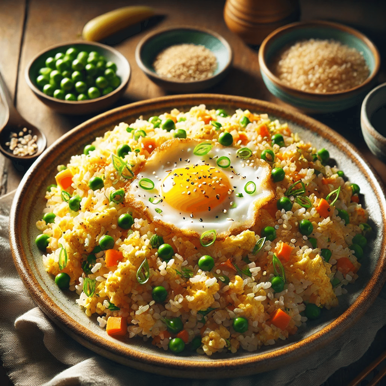 Ateşten Lezzetli Yumurtalı Pilav Tarifi (백종원표)