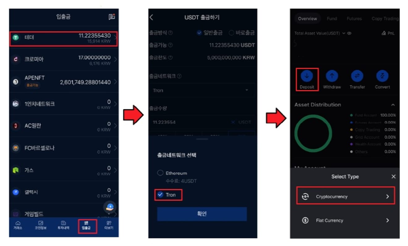 Come-depositare-USDT-da-Upbit-a-BingX-1