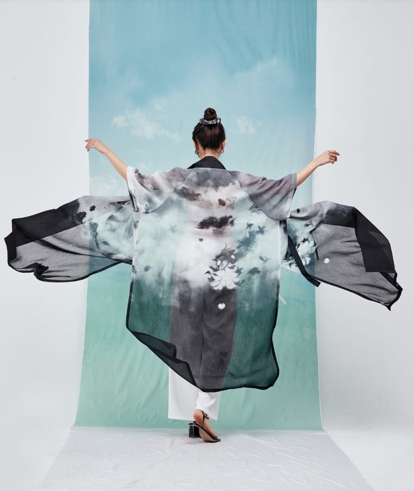 Goryeo Celadon Jikho: Traditional Korean Hanbok Jacket