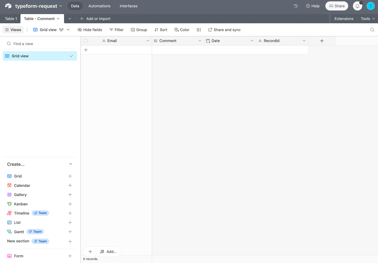 Mostrar el contenido de Airtable en Softr y guardar las respuestas en Airtable