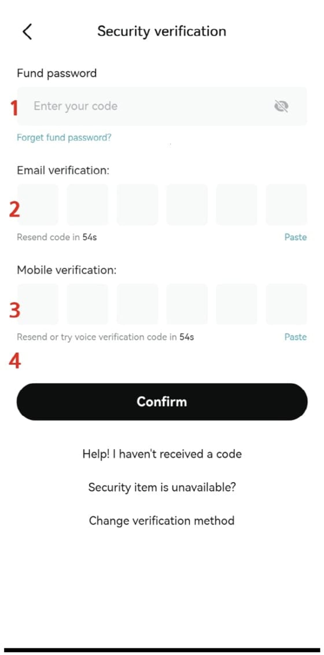 Bitget-Upbit-Di động-Hướng dẫn rút tiền-5