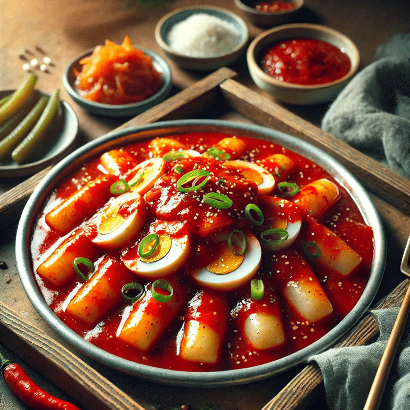 Bák Dzsongvon stílusú utcai árus tteokbokki recept