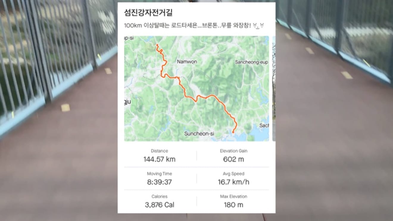 Korea's Cherry Blossom Hotspot: Seomjin River Bike Path Cycling & Camping Day 1