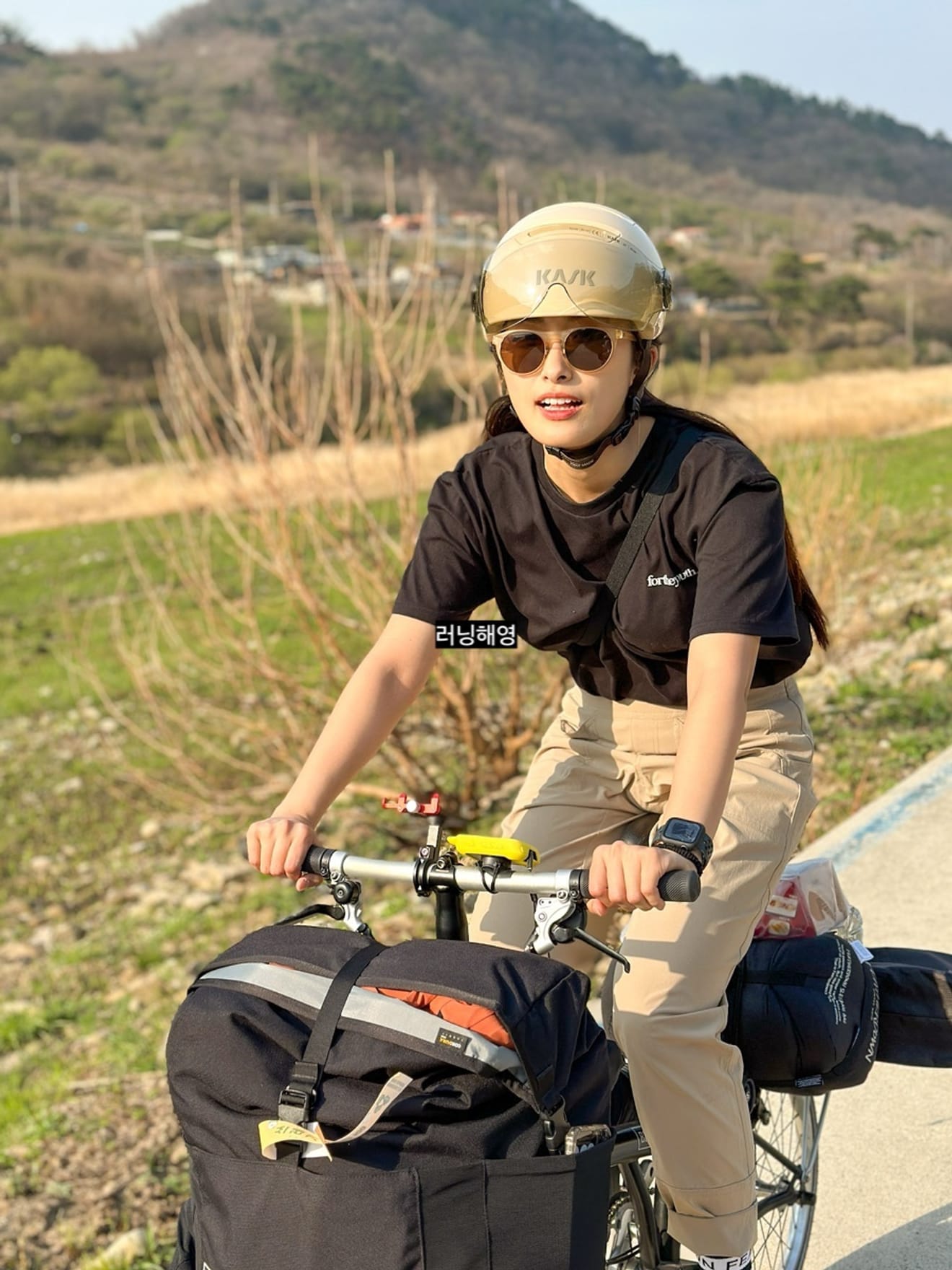 Korea's Cherry Blossom Hotspot: Seomjin River Bike Path Cycling & Camping Day 1