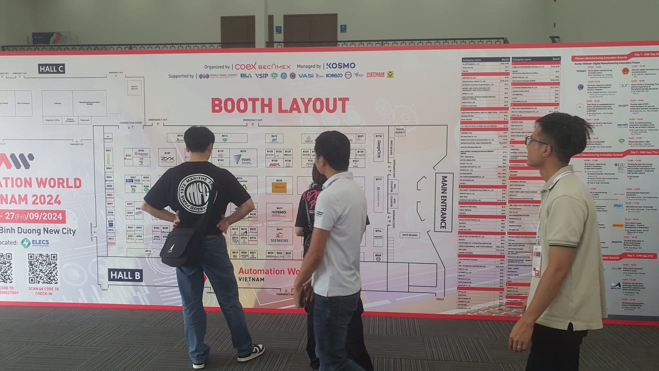 Rückblick auf die AW VIETNAM 2024, die Smart Factory Automation Industry Show 2024 in Vietnam...