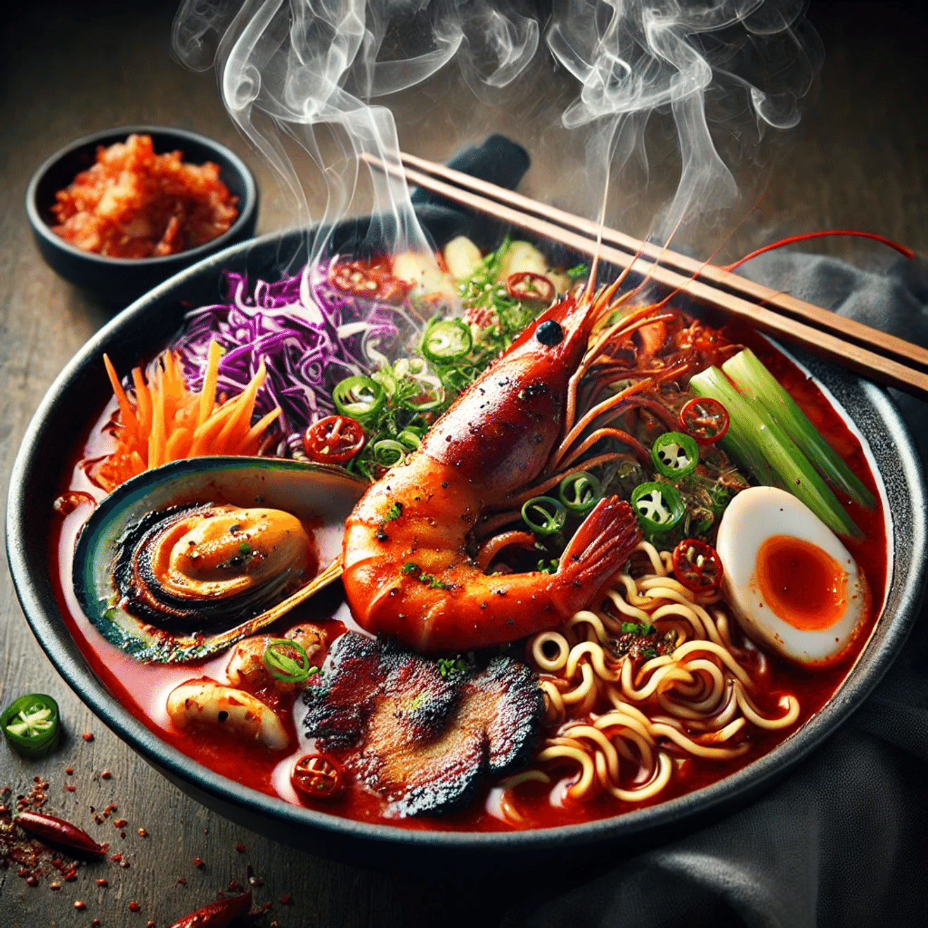 Recept voor Baek Jong-won's pittige 짬뽕 (jjampong) noedelsoep: een heerlijke smaakbom