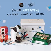 Nescafé Dolce Gusto, limitierte Edition Art Collaboration mit MyQ