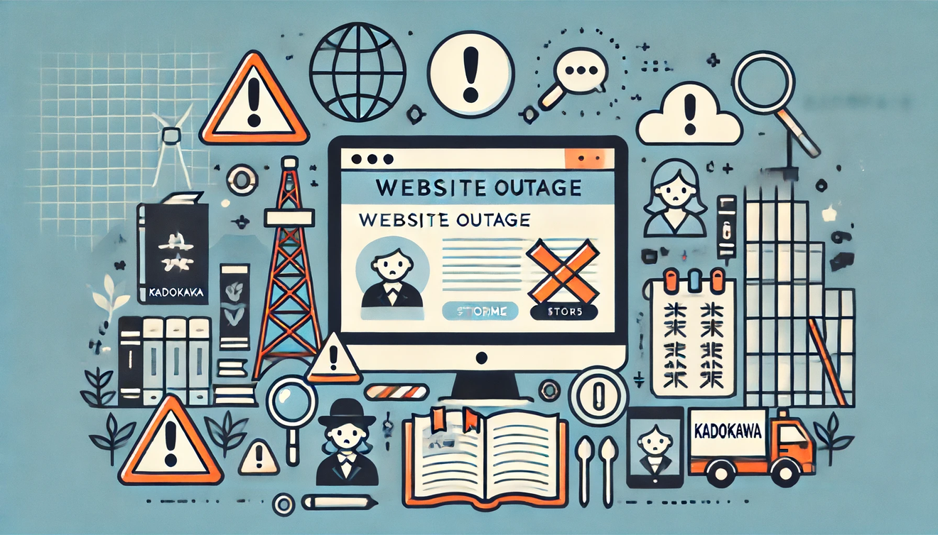 KADOKAWA網站當機，影響擴及出版社與作家