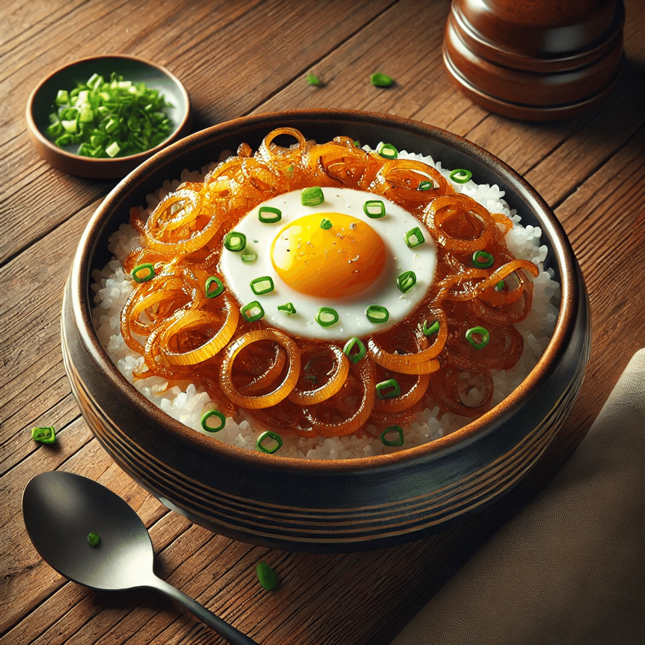 Recette de Baek Jong-won : Bol de riz à l'oignon polyvalent