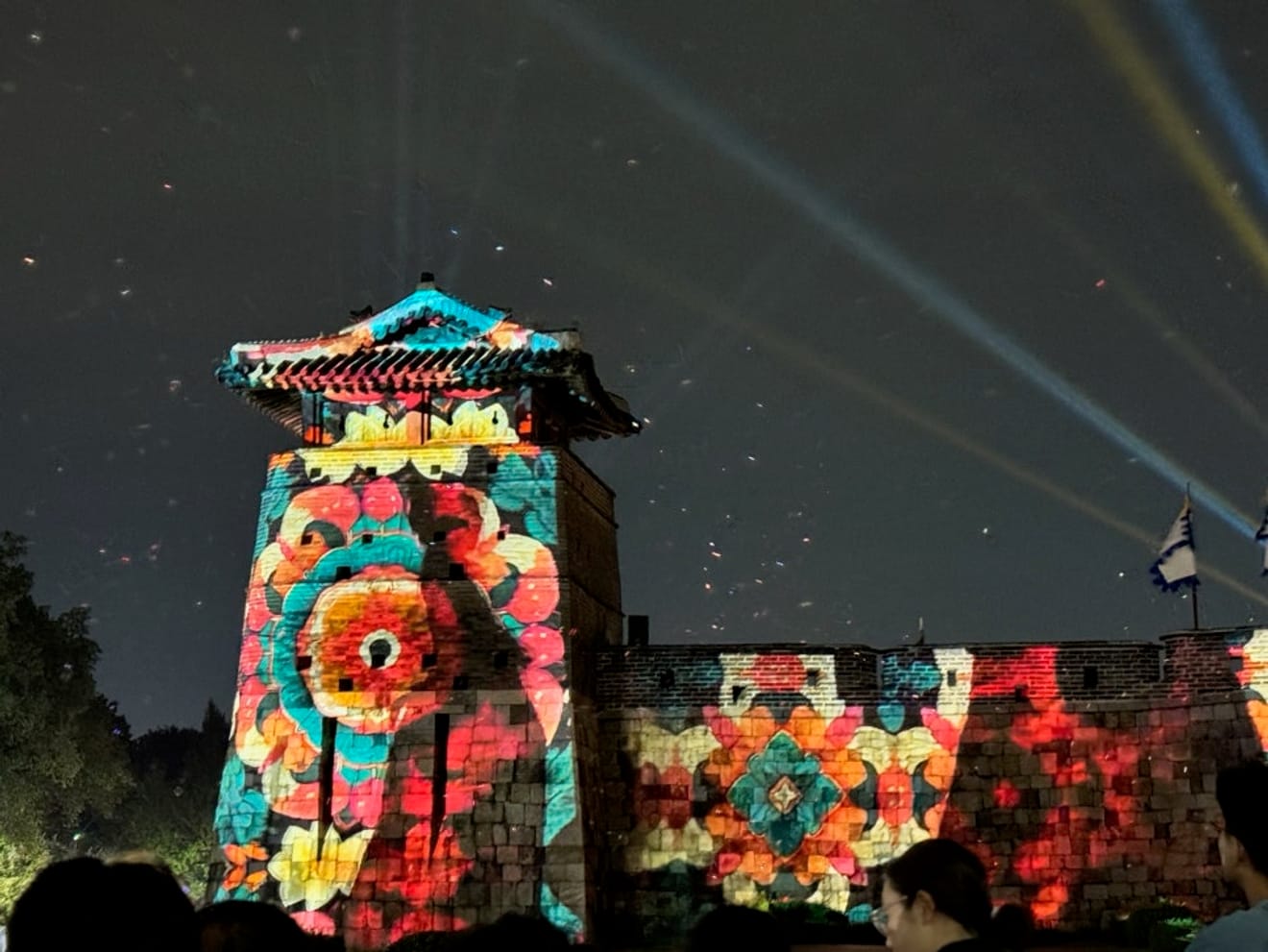 सुवन ह्वासंगहैंगगुंग रात्रि उद्घाटन मीडिया आर्ट शो उत्सव