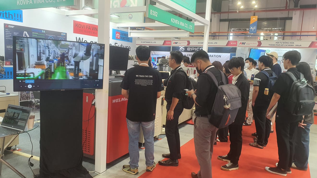 Rückblick auf die AW VIETNAM 2024, die Smart Factory Automation Industry Show 2024 in Vietnam...