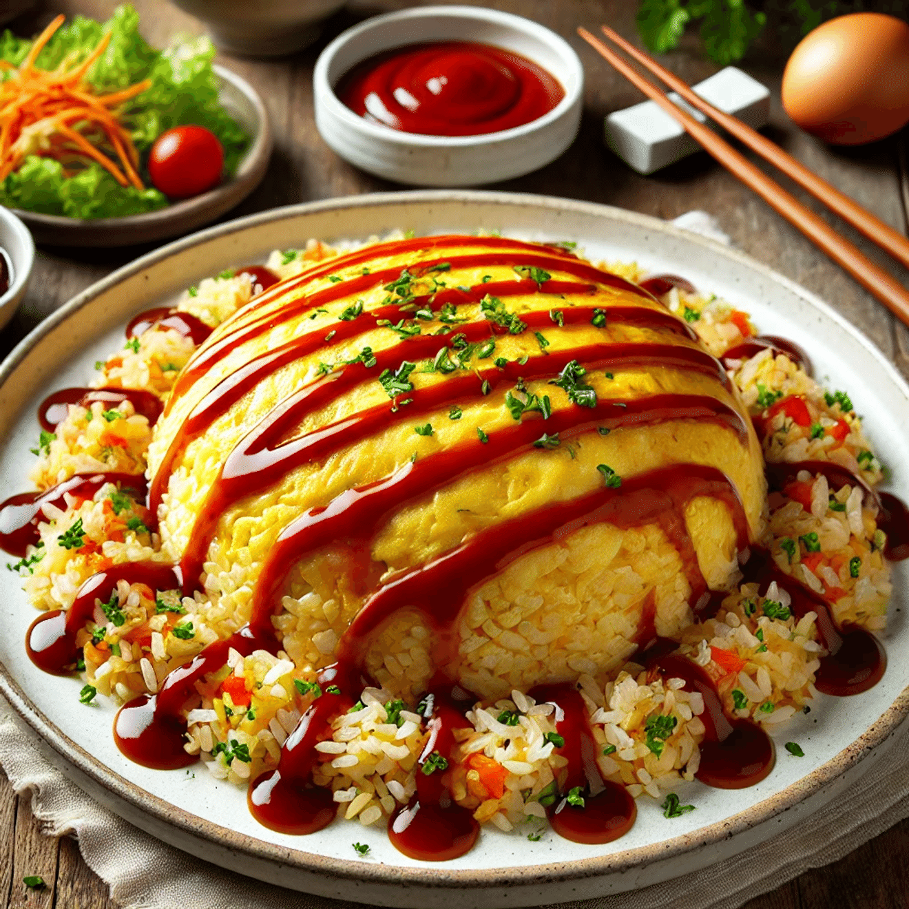 Receta de Omurice de Baek Jong-won: Estilo coreano fácil de preparar en casa