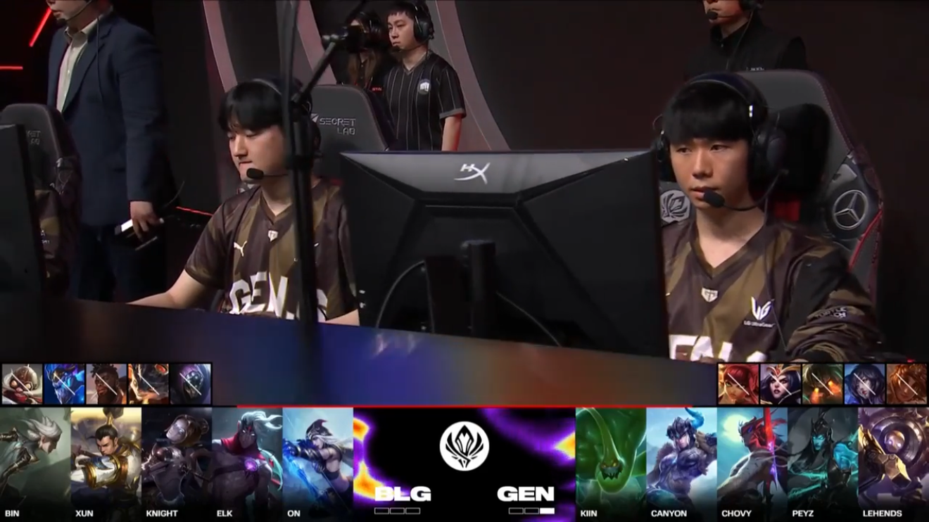 League of Legends MSI 2024 Bracket Stage Finals BLG vs GEN.G 1:3 Gen.G Victory and Championship