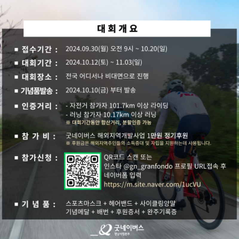 Pendaftaran dan Informasi Lomba Granfondo Hari Pengentasan Kemiskinan Sedunia Good Neighbors