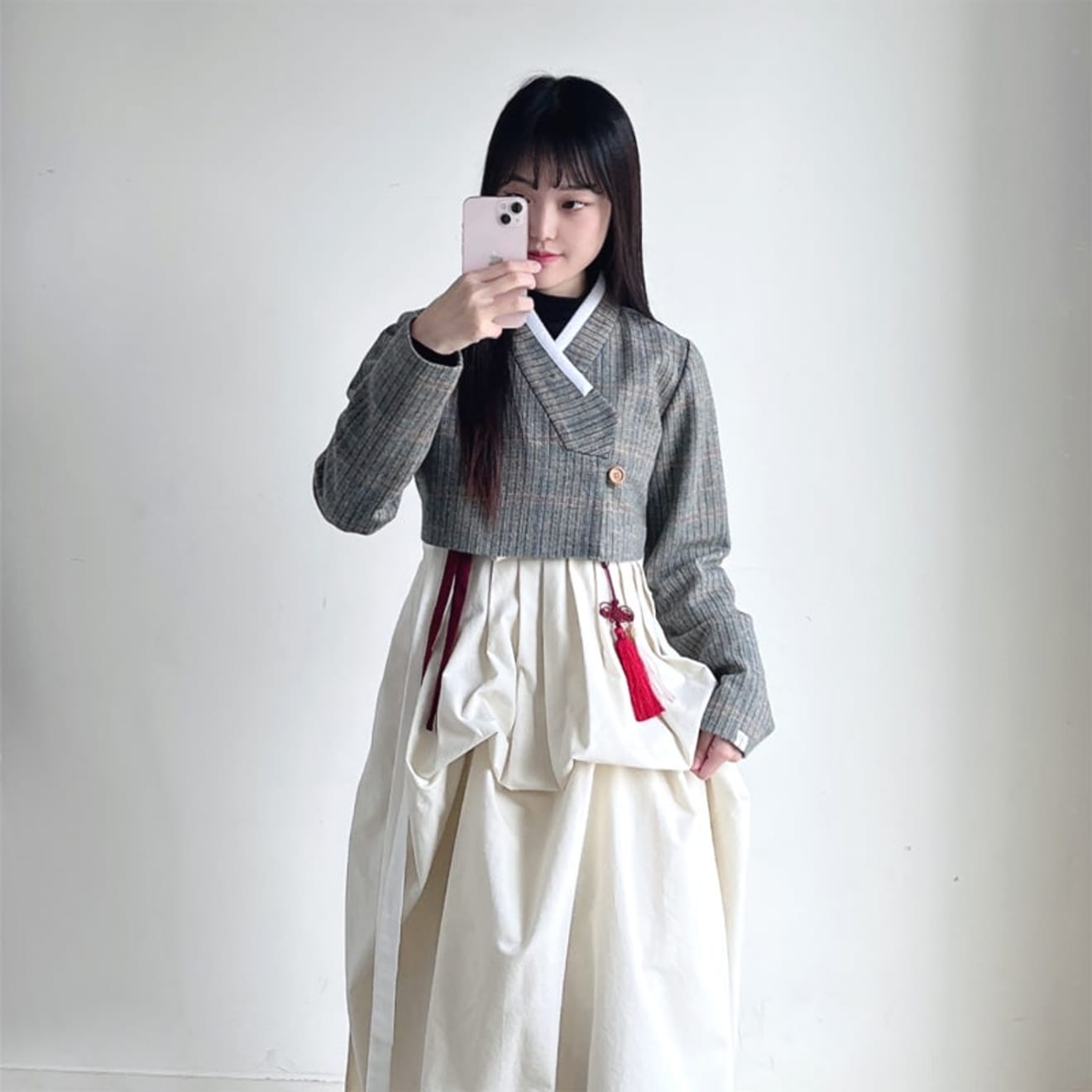 Tenues de soirée, style sensible, hanbok d'hiver, recommandation de nouveaux jeogori
