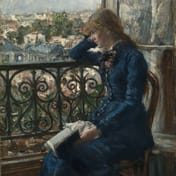 У окна (1881) Ханс Хейердаль (норвежский, 1857-1913)