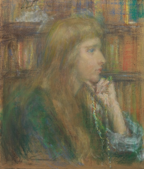 Писатель (Натали Клиффорд Барни) (ок. 1895 г.) Элис Пайк Барни (американка, 1857-1931)