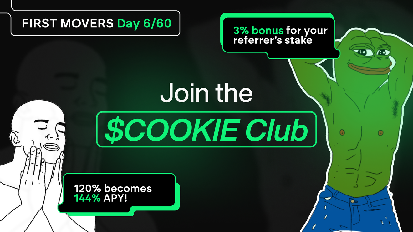 🚀[Projeto de IA de Marketing Web3.0 Cookie3] 1,2 milhão de dólares em Staking (Airdrop/Bitcoin/Ethereum/NFT)