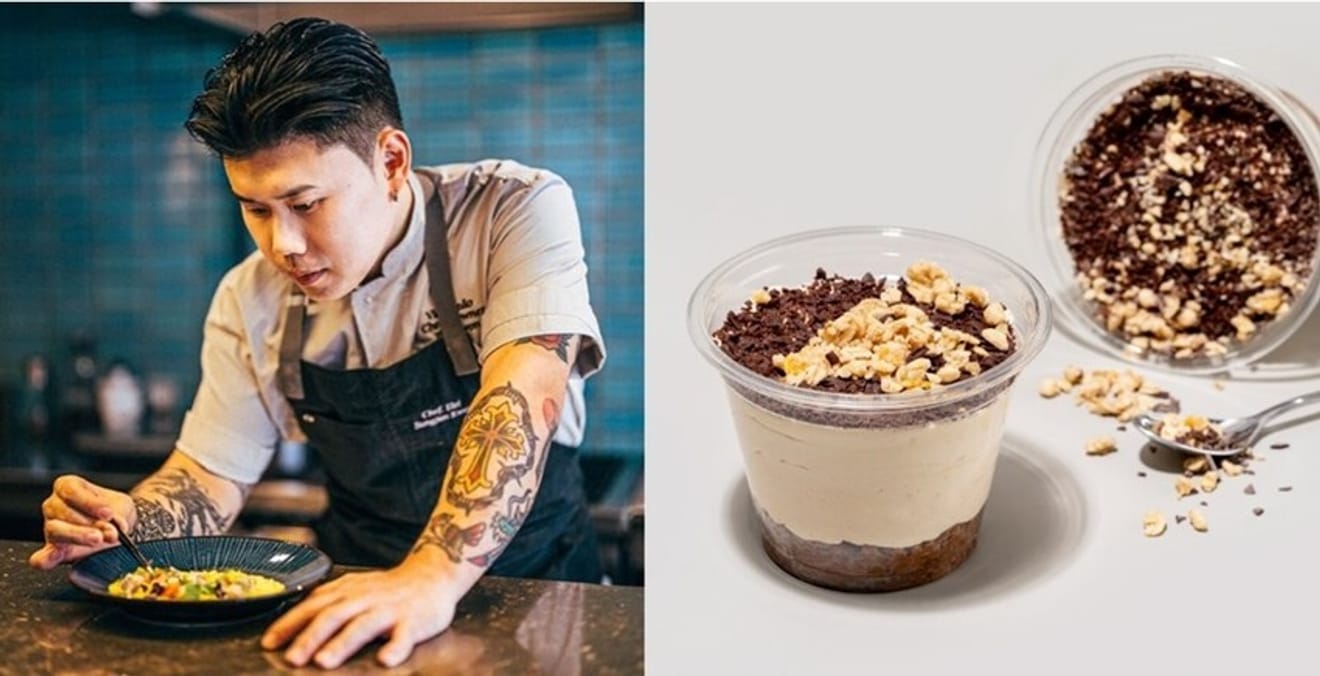 Avaliação do Tiramisu de Castanha do Chef de Cozinha em Preto e Branco de Nápoles <Copo de Tiramisu de Castanha>